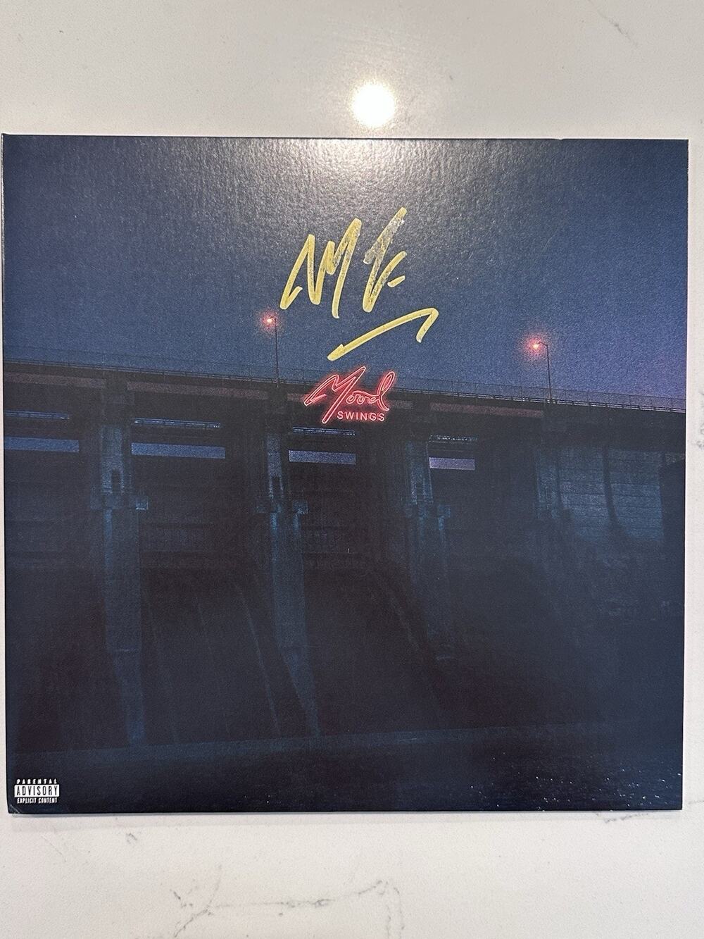 Marcus King SIGNED COVER - Mood Swings Neon Orange Vinyl Autographed LP #2